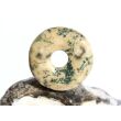 Baumachat Donut Edelstein 30 mm (6 mm stark)