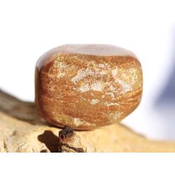 Australischer Amulettstein Trommelstein  (Donnerei / Sternachat / Thunderegg) - AA-Sonderqualitt - Raritt - ca. 2,5 cm x 2,1 cm x 1,9 cm