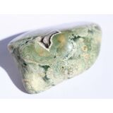 Rhyolith XXXL Trommelstein / Handschmeichler (Augenstein / Regenwaldstein) - Sonderqualität - ca. 5,9 cm x 4 cm x 2,5 cm (GKS)