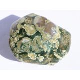 Rhyolith XXXL Trommelstein / Handschmeichler (Augenstein / Regenwaldstein) - Sonderqualität - ca. 5,5 cm x 4,2 cm x 2,8 cm (GKS)