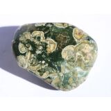 Rhyolith XXXL Trommelstein / Handschmeichler (Augenstein / Regenwaldstein) - Sonderqualität - ca. 5,5 cm x 4,2 cm x 2,8 cm (GKS)