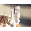 Bergkristall XXL Kristallstab / Kristallspitze natur gebohrt - Sonderqualität - ca. 4,5 cm x 2 cm x 1,4 cm