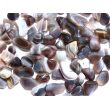 Achat braun-grau (Botswana) Trommelsteine mini (S) - Sonderqualität - ca. 1 - 2,5 cm / ca. 50 g