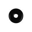 Rauchobsidian dunkel (Apachenträne) Donut Edelstein 30 mm (5-6 mm stark) - AA-Sonderqualität -